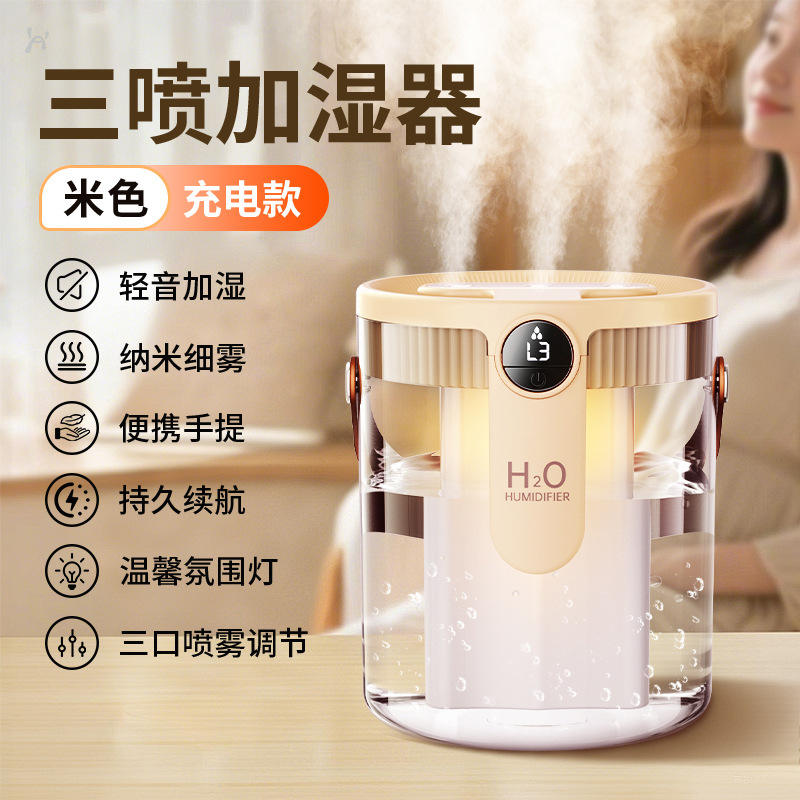 Blanc [Lumière chaude ambiante à trois jets améliorée