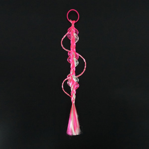 Kids Colorful Lantern Bubble <b>Braid</b> Wig Hair Tie Gradient Fake <b>Braid</b> Girls Stage Party Dress Up Hair <b>Accessories</b> - Product Image 5
