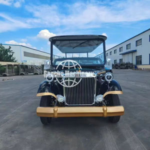 Qifan Carro de Golf Eléctrico Clásico Retro Antiguo, Homologado para Calle, para Turismo, con Batería de Plomo-Ácido, 4-17 Asientos, 60 km/h - Product Image 1