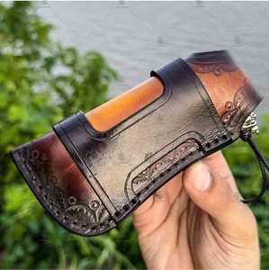 Coltello pieghevole Premium Desert <span class=keywords><strong>Eagle</strong></span> 89 strati damasco VG10 acciaio SS316 intaglio intaglio in legno ebano manico da esterno coltello tascabile