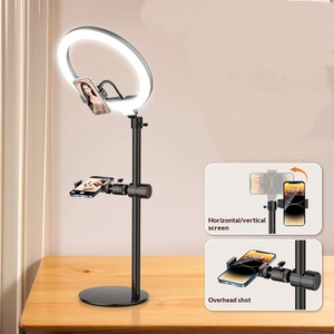 High Quality Light Selfie Stick Dimmable Led Cell <b>Phone</b> Holder <b>Table</b> Video Equipment Light Photography Stand <b>Phone</b> - Product Image 2