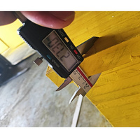 Panel de Encofrado de 21 mm, 3 Capas, Núcleo de Pino Amarillo, Fenólico WBP, para Uso en Encofrados de Hormigón