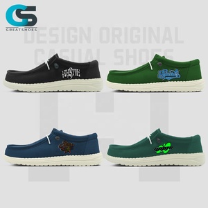 Giày vải tùy chỉnh, giày lười nam da lộn tùy chỉnh in hình, giày lười da tùy chỉnh logo - Product Image 5