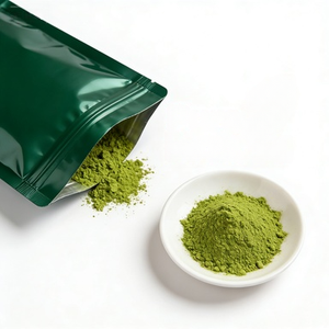高品質な業務用卸売、本格的な日本風食品グレードのオーガニック抹茶緑茶粉末、新発売、サシェ＆箱入り - Product Image 2