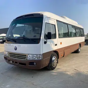 Autobús chino 30 plazas nuevo Toyota Coaster bus para la venta precio furgoneta