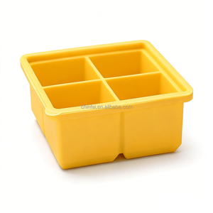 Molde de silicona grande para cubitos de hielo 5x5, bandeja reutilizable sin BPA para <span class=keywords><strong>whisky</strong></span>, cócteles y café - Product Image 5