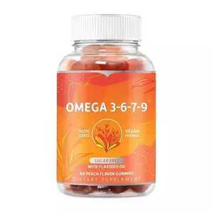 Manufacturer fish oil high-quality soft capsules omega to help Support brain and memory improve immunity fish oil gummies