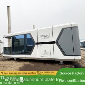 Cabaña Futurista Casa Contenedor Estilo Cápsula Espacial Característica Tecnología Paisaje Hotel Casa de Huéspedes - Product Image 4