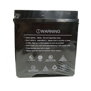 <span class=keywords><strong>Batterie</strong></span> semi exempte d'entretien de bienvenue d'OEM d'ODM pour la moto - Product Image 5