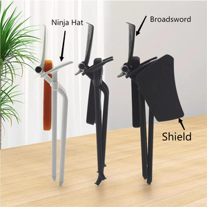 Silla de Oficina Ergonómica con Reposabrazos y Asiento Cómodo, Silla Moderna de Plástico y Tela para Oficina, Salas de Reuniones y Áreas de Espera - Product Image 2