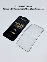 Protector de Pantalla de Vidrio Templado Antiestático con Borde Curvo Grande ESD 0.4MM, Arco Grande OG 9H para Redmi Note 15 14 13C 12 11 10 9 Pro 5G
