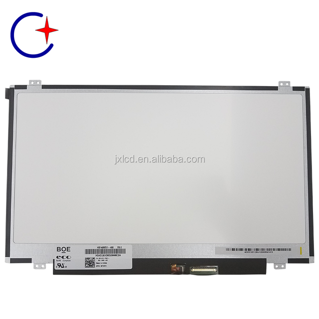 Slim 14 Inch Laptop BOE NT140WHM-N43 30 Pin FHD EDP No Bracket Work LCD Laptop Screen for Business