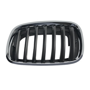 Rejilla Frontal para BMW X5 E70 51137157687, Rejilla de Entrada de Aire Semi-Electrochapada, Lado Izquierdo y Derecho - Product Image 3