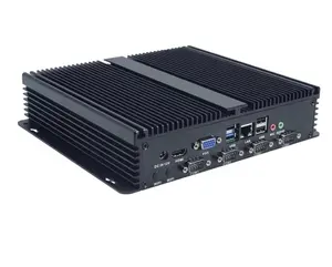 WANLAN industrial minipc j4125 3x RS232 3 x RS485 untuk komputer Desktop mendukung wifi dan PC kontrol industri Mini 4g lte