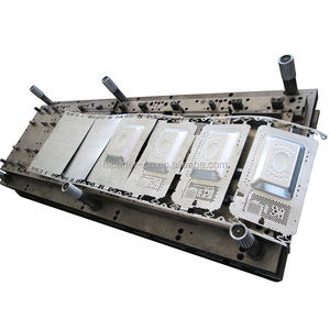Matriz de Punzonado Progresivo de Chapa Metálica para Electrodomésticos, <span class=keywords><strong>Horno</strong></span> Microondas Eléctrico, Herramienta de Estampado de Placa Frontal - Product Image 3