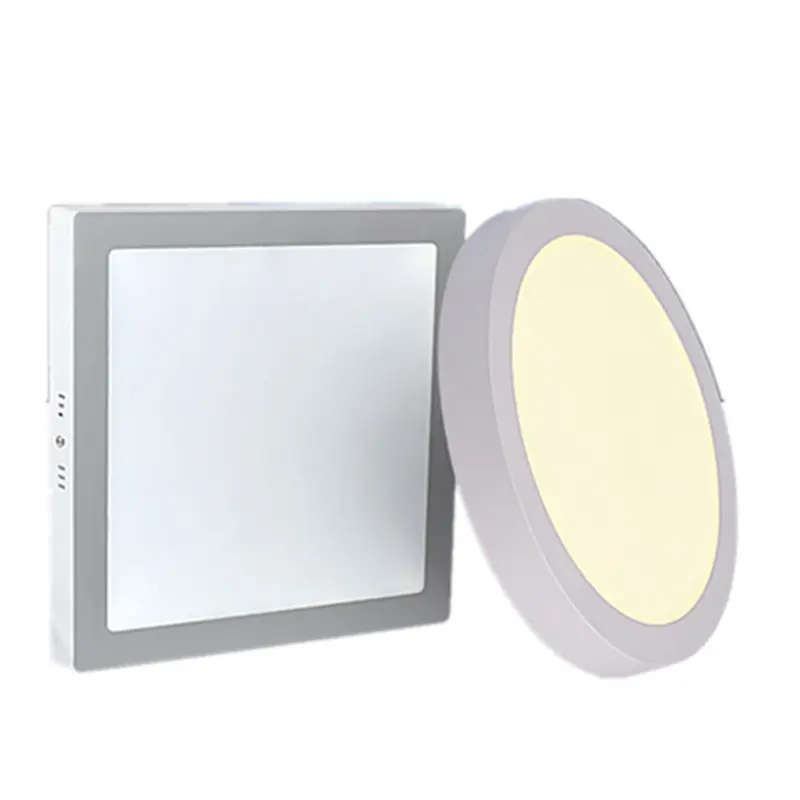 led panel ceiling light 6w 12w 18w 24w 100lm/w LED surface mounted downlight panel light
