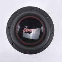 Caisson de basses audio de voiture anti-poussière à longue durée de vie Caisson de basses actif de 8 pouces Caisson de basses haute puissance