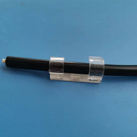 Support de câble adhésif très vendu pour ordinateur de bureau, organisateur de câbles USB, support de cordon sans perçage, boucle auto-adhésive