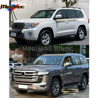 Land cruiser 300 pare-chocs de voiture lifting bodykit pour Toyota land cruiser 200 LC200 mise à niveau lC300 kit de carrosserie de conversion
