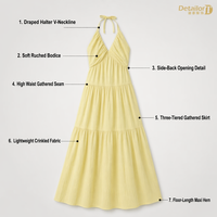 Robe de soirée élégante mi-longue coupe trapèze, taille haute, sans manches, col en V, dos nu, pour cocktail, bal de promo, personnalisable OEM, norme AQL 1.0