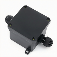 Boîtier de terminaison étanche IP68 avec trous percés sur mesure et gravure laser pour carte de circuit imprimé et boîtier de driver en application souterraine