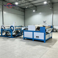 Línea de Producción Automática de Ductos HVAC de 15 m/min, Línea de Formación de Ductos de Metal de 3 Láminas, HVAC Automotriz de Tres Ductos y 3 Líneas