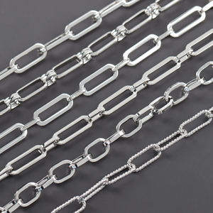 C225 1 m/lotto di gioielli in metallo rodiato rame e rame fai da te che fanno risultati per bracciali collane per feste di matrimoni - Product Image 3