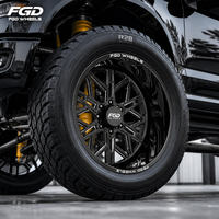 Jantes forgées polies haute résistance 8x6.5 8x180 20*10 20*12 en alliage forgé pour CHEVY GMC 2500 / 3500 HD