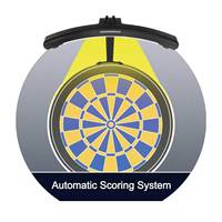 Kit de fléchettes électroniques intelligentes avec notation automatique, suivi du score en temps réel, équipement professionnel de jeu de fléchettes électroniques pour la sécurité