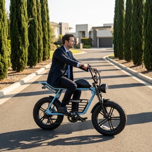 Vélo électrique haut de gamme avec écran LCD et alimentation 48V, idéal pour les visites de propriétés - Product Image 5