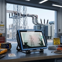 Elektrische gedeeltelijke ontlading infrarood akoestische imager industriële elektrische akoestische imager camera voor detectie van gedeeltelijke ontladingen