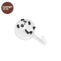 Estante de pared multifuncional Panda de gran venta para sala de estar y baño, bolsas de ropa, maceta, maceta, tela de plástico