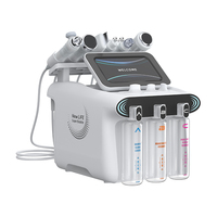 Appareil Hydra Aqua Facial 6 en 1, machine d'hydrodermabrasion, équipement de spa pour la peau du visage, machines hydro, jet d'oxygène facial, peeling