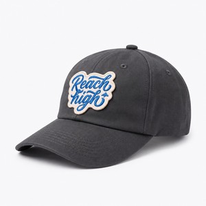 Casquette de baseball non structurée en sergé 100 % coton, 6 panneaux, avec patch tissé personnalisé, taille unique réglable, pour le sport – Vente en gros - Product Image 1