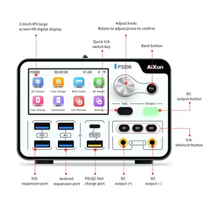 Cable <span class=keywords><strong>de</strong></span> encendido <span class=keywords><strong>de</strong></span> fuente <span class=keywords><strong>de</strong></span> alimentación CC 110V 220V Aixun P3208 320W prueba <span class=keywords><strong>de</strong></span> arranque USB regulada placa base cortocircuito <span class=keywords><strong>para</strong></span> <span class=keywords><strong>iPhone</strong></span> 6-15PM - Product Image 5