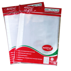 Premium Clear Sheet Protectors A4 Plastic Sleeves Durable <b>Document</b> Holder Transparent <b>File</b> Pages for Office School - Product Image 1