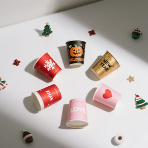 16oz Hot Coffee <strong>Paper</strong> <strong>Cup</strong> Manufacturer For Disposable Black 12oz Tea <strong>Cups</strong> Takeaway Custom Logo Double Wall <strong>Paper</strong> <strong>Cups</strong> With Lids - Product Image 6