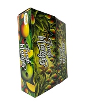 Pantone Kleur Gecoat Papier Mango Kartonnen Doos Vietnam Rechthoek Golfkarton Logo Cmyk Klant