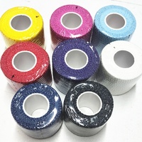 Bande adhésive élastique en coton avec logo personnalisé pour le sport, protection des doigts de qualité supérieure, accessoires de gym, musculation
