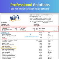 Refroidisseur à air plat industriel 2000 kW Capacité de refroidissement 380V-480V Prix d'usine pour le refroidissement des générateurs