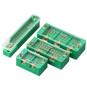 Bloc de bornes à vis Chkl 8 voies avec contact en laiton et isolation plastique haute température pour câblage domestique - Product Image 2