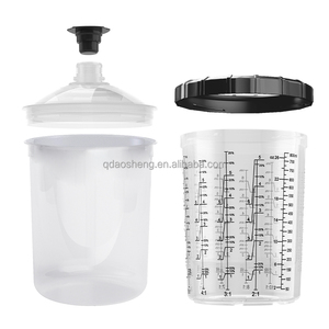 Pistola de Pulverización Neumática HVLP de Grado Industrial Profesional de 600 ml con Vaso para Pintura, para Pintura y Repintado de Carrocerías de Automóviles - Product Image 4