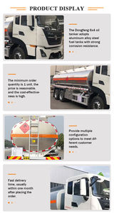 Camión Cisterna de Combustible Manual DONGFENG 20000L Nuevo, con Tracción 6*4, para Almacenamiento de Gasolina, Tanque Móvil para Aceite de Motor Diésel - Product Image 4
