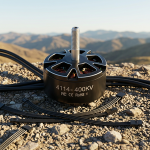 Moteur sans balais en aluminium 4114 400KV pour drone multirotor FPV RC, multicoptère, aéronef - Product Image 1