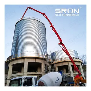 Silo Bột Số Lượng Lớn Bán Chạy Để Chứa Xi Măng Và Tro Bay Với Giá Xuất Xưởng