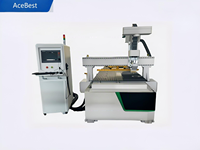 Machine de fraisage CNC à 3 axes avec changement d'outils automatique, système de contrôle Syntec, moteur servo de 9 kW, engrenage et pompe