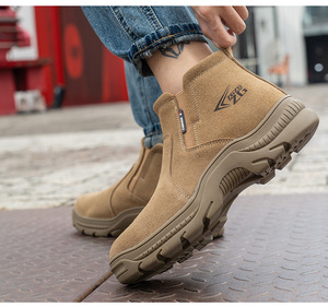 ZG 8808 Zapatos de Seguridad Industrial Antideslizantes para Hombre con Puntera de Acero - Product Image 5