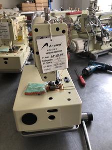 Machine à coudre à point de chaînette double à <span class=keywords><strong>lit</strong></span> plat AS1302-4W, machine à point zigzag - Product Image 3