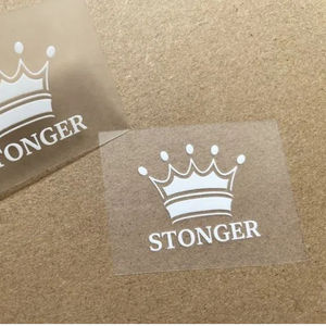 ملصقات ملابس وقبعات قابلة للكي، طباعة شعارات، ملصقات سيليكون عالية التردد ثلاثية الأبعاد من البي في سي والتي بي يو للقمصان بدون علامات - Product Image 3