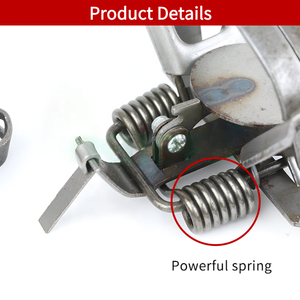 Pièges à rats de qualité industrielle avec une construction en fer de grande taille 15x15x10cm et une durabilité de 5 ans pour les entrepôts et les fermes - Product Image 4